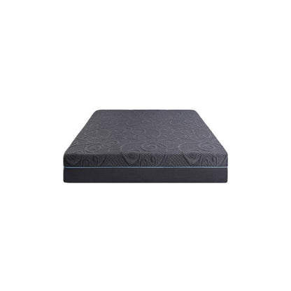 Benjara Kae Twin Size Mattress, Hybrid Gel Infused Memory Foam, 11 Inch Medium