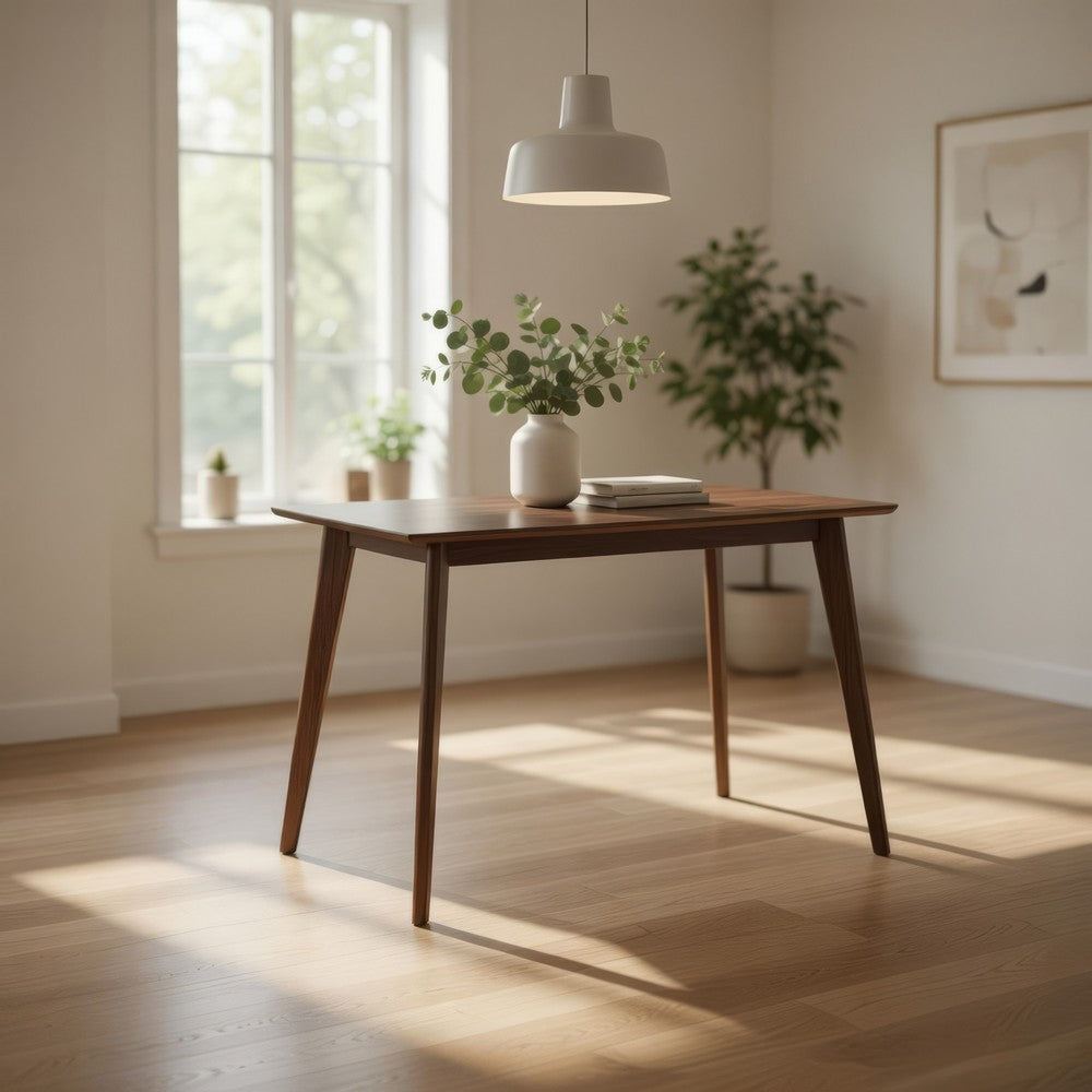 Coaster Quaint Wooden Dining Table, Chestnut Brown