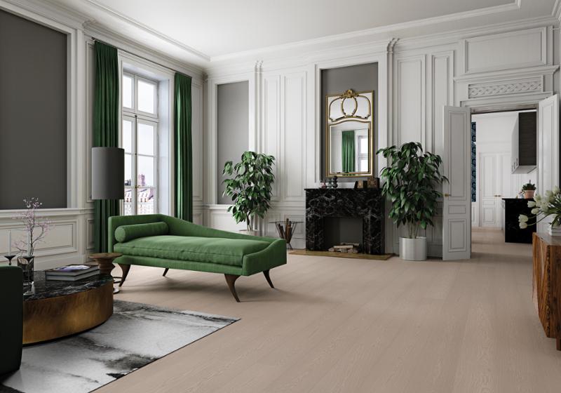 Boen Live Pure 8.25" x 86.62" Oak Horizon Hardwood Plank