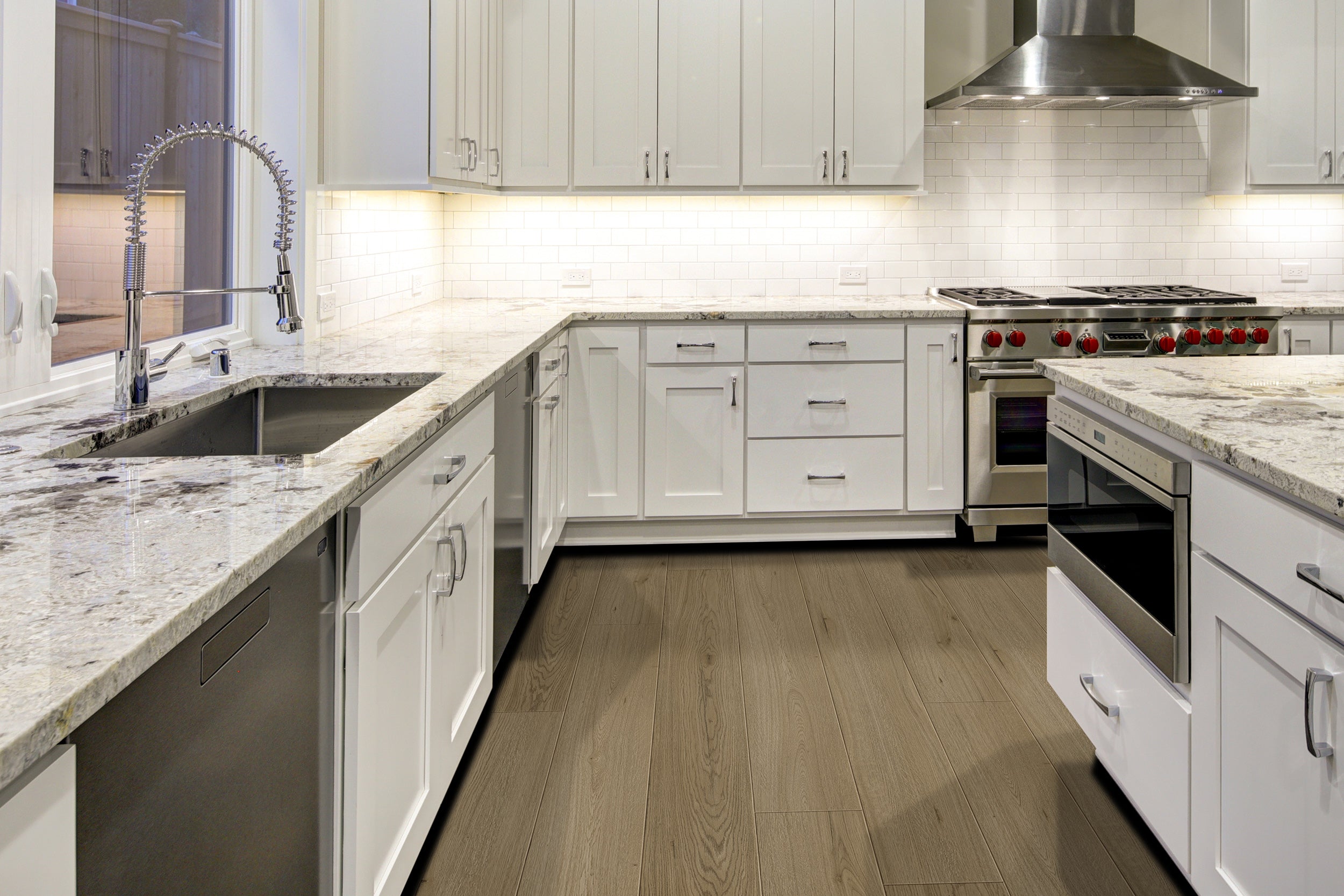 NexxaCore The Cosmos 9" x 60" Vinyl Plank Nebula