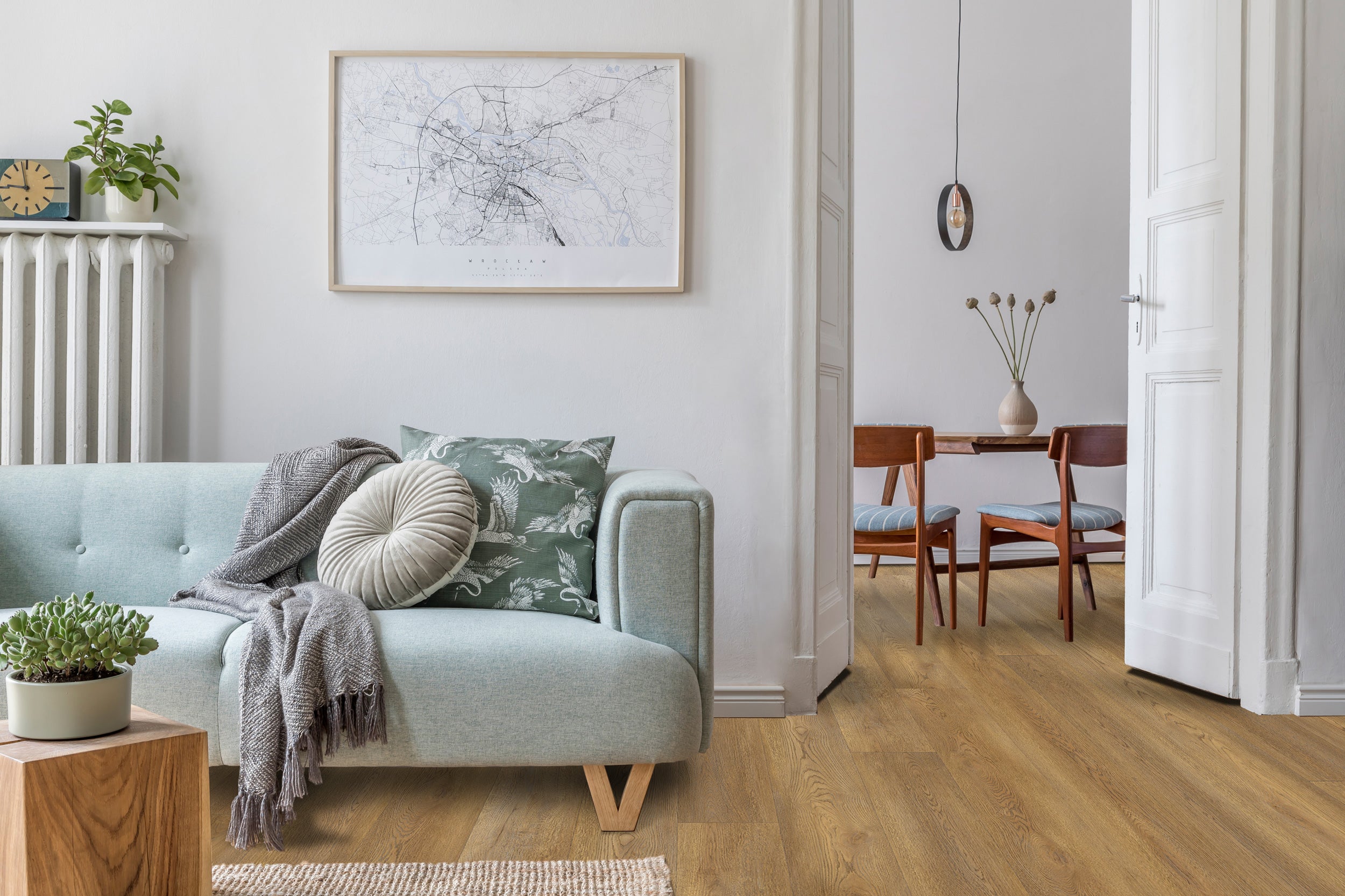 NexxaCore The Cosmos 9" x 60" Vinyl Plank Sirius