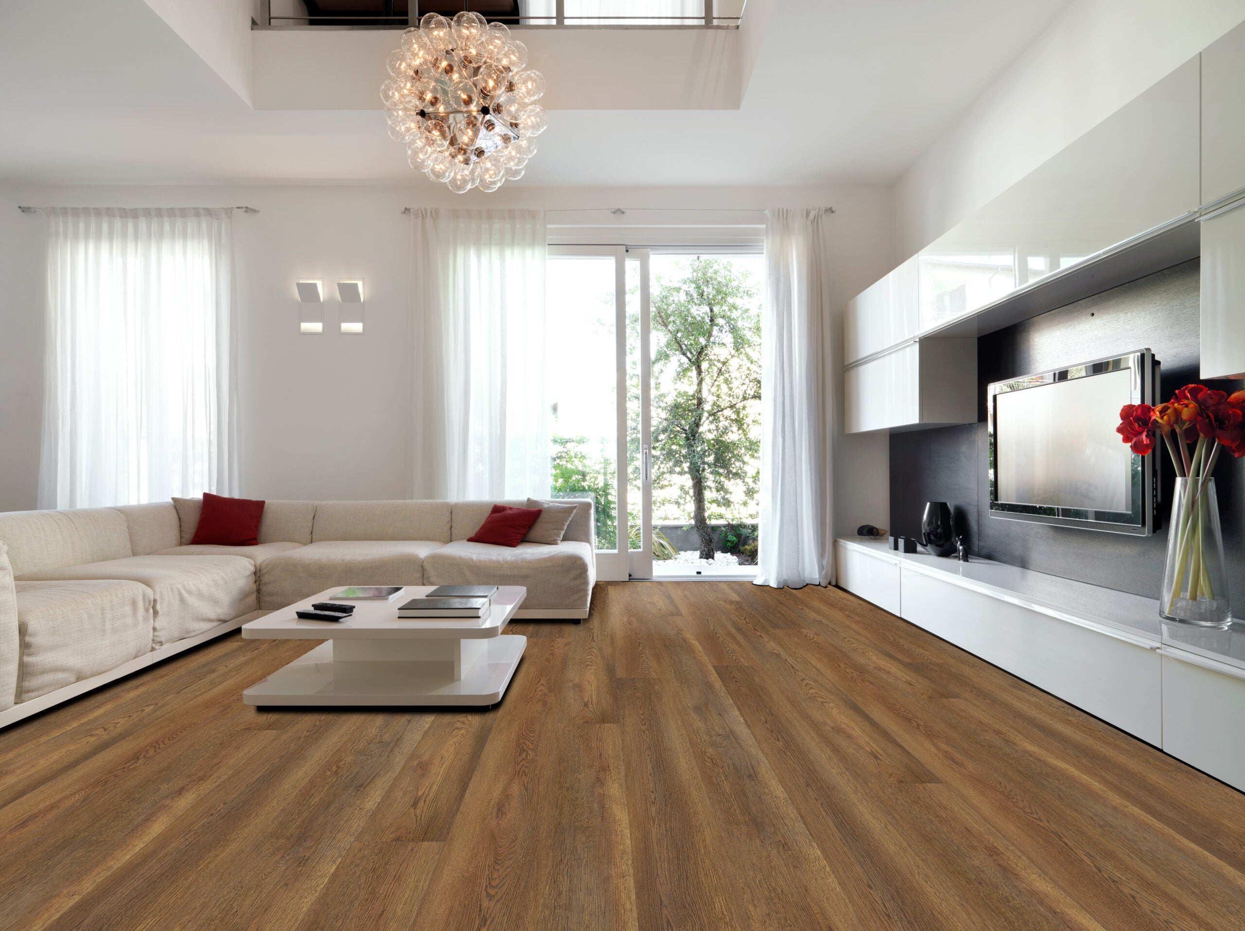 NexxaCore The Cosmos 9" x 60" Vinyl Plank Vega