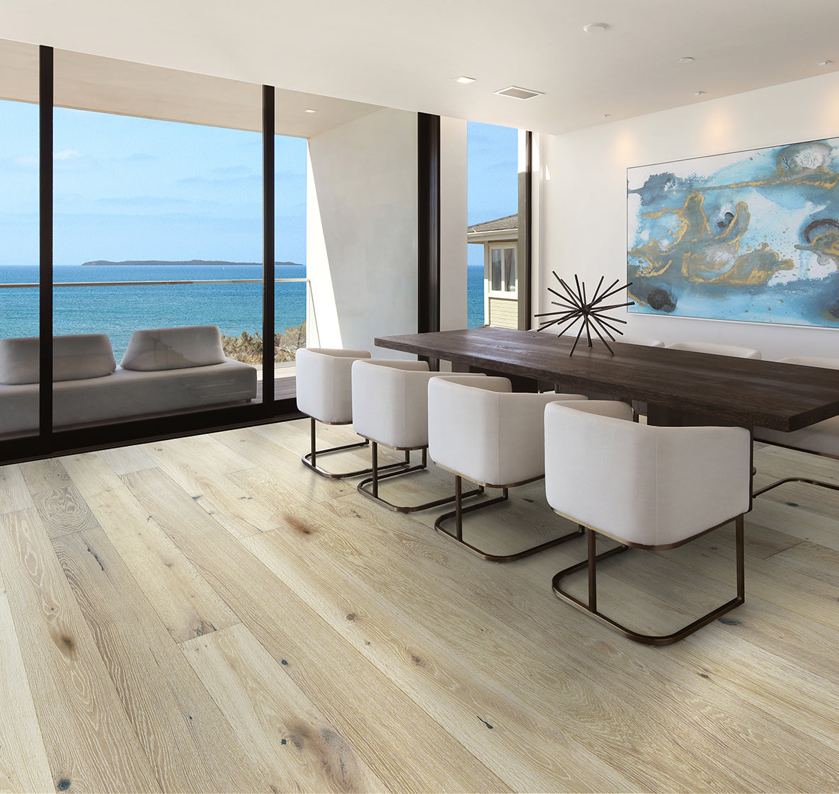 D&M Flooring Modern Craftsman Signature Line 9.5" x RL Hardwood Plank Hamilton