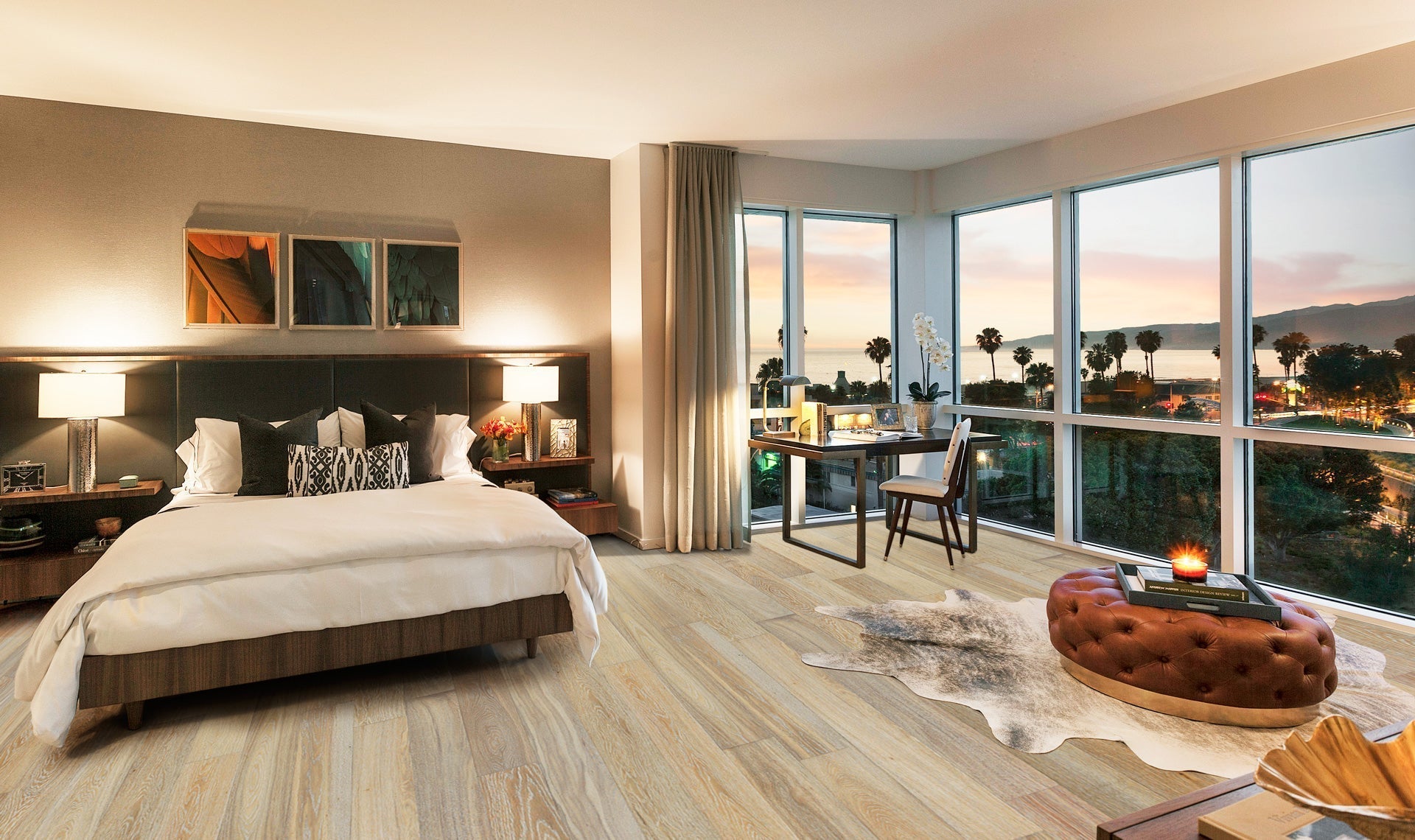 D&M Flooring Modern Craftsman Studio Line 6" x RL Hardwood Plank Butternut