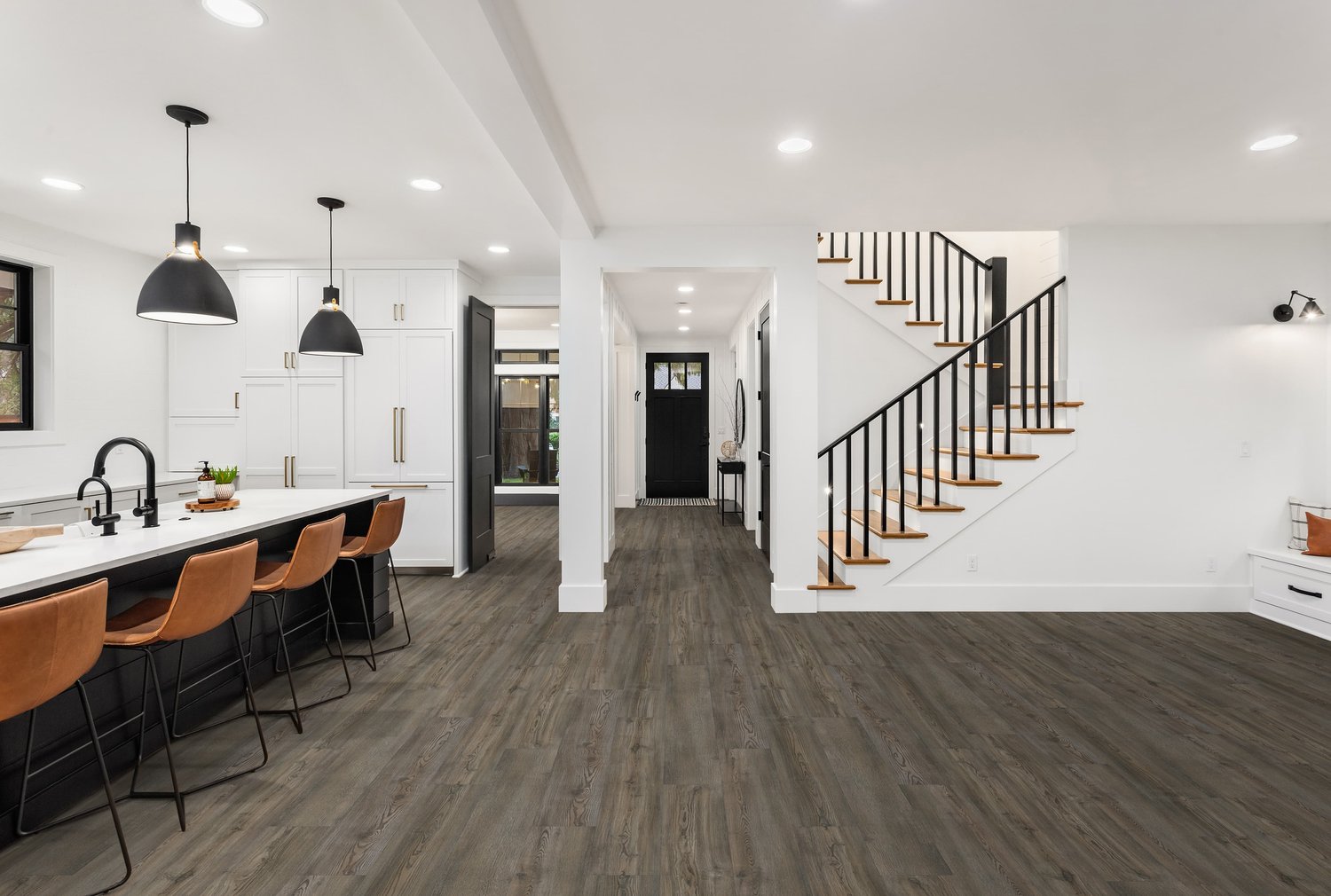 Happy Feet International Dynamite Plus 7.25" x 48" Montana Vinyl Plank