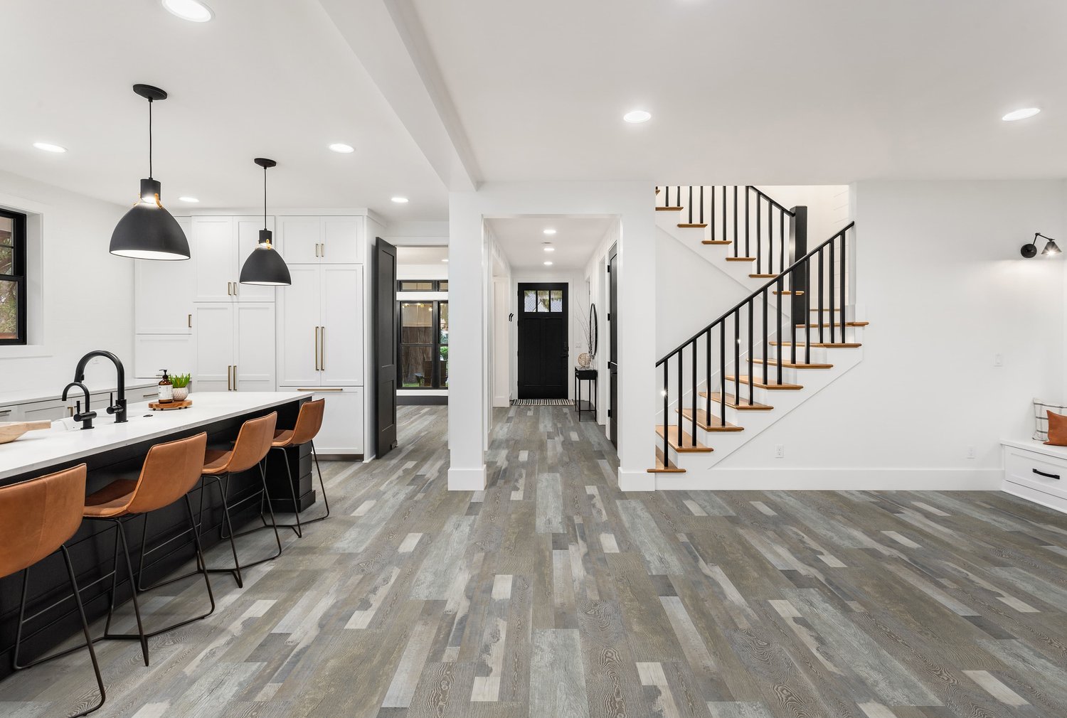 Happy Feet International Dynamite Plus 7.25" x 48" Tundra Vinyl Plank