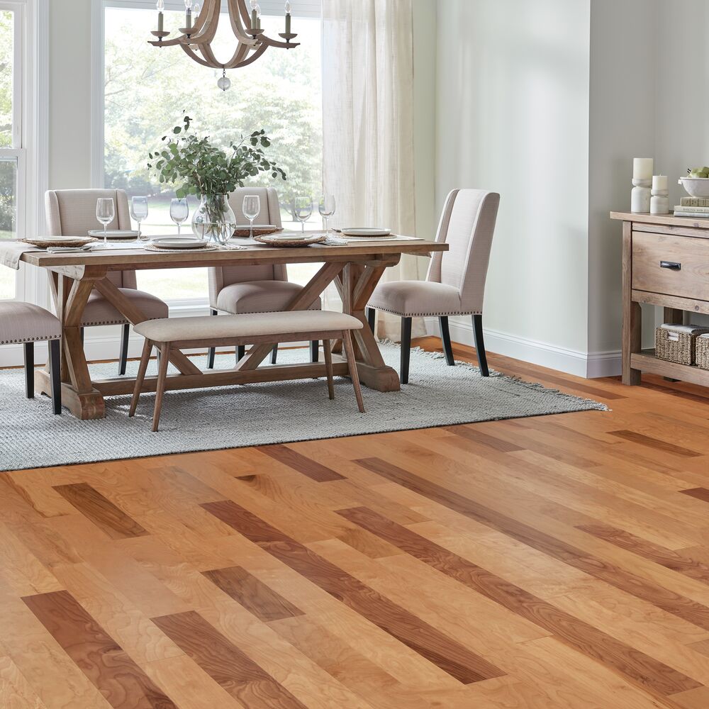Bruce Turlington American Exotics Medium Gloss 5" x RL Hardwood Plank Cinnamon