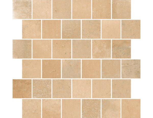 Happy Floors Tierra 2 x 2 12" x 12" Porcelain Mosaic