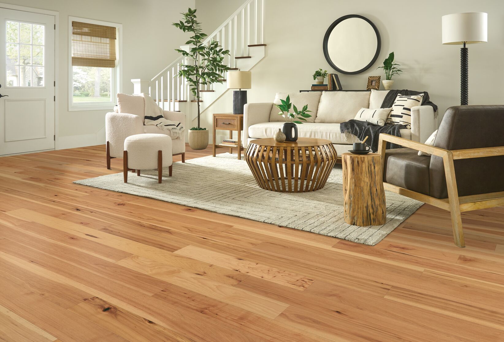 Hartco Necessity 6" x RL Hardwood Plank Natural Hickory