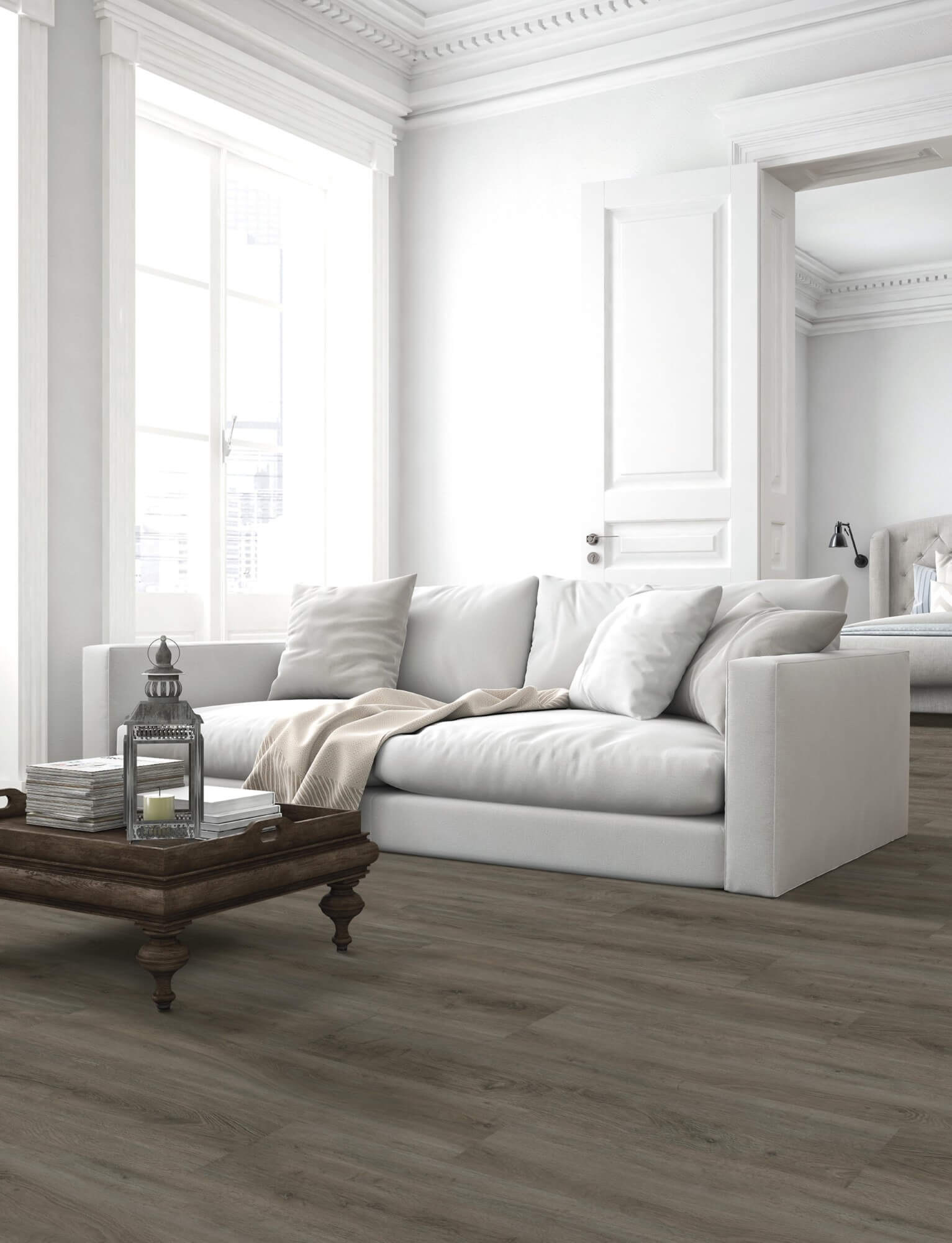 EarthWerks Chassis Pro Plus 7" x 48" Vinyl Plank Shepherd