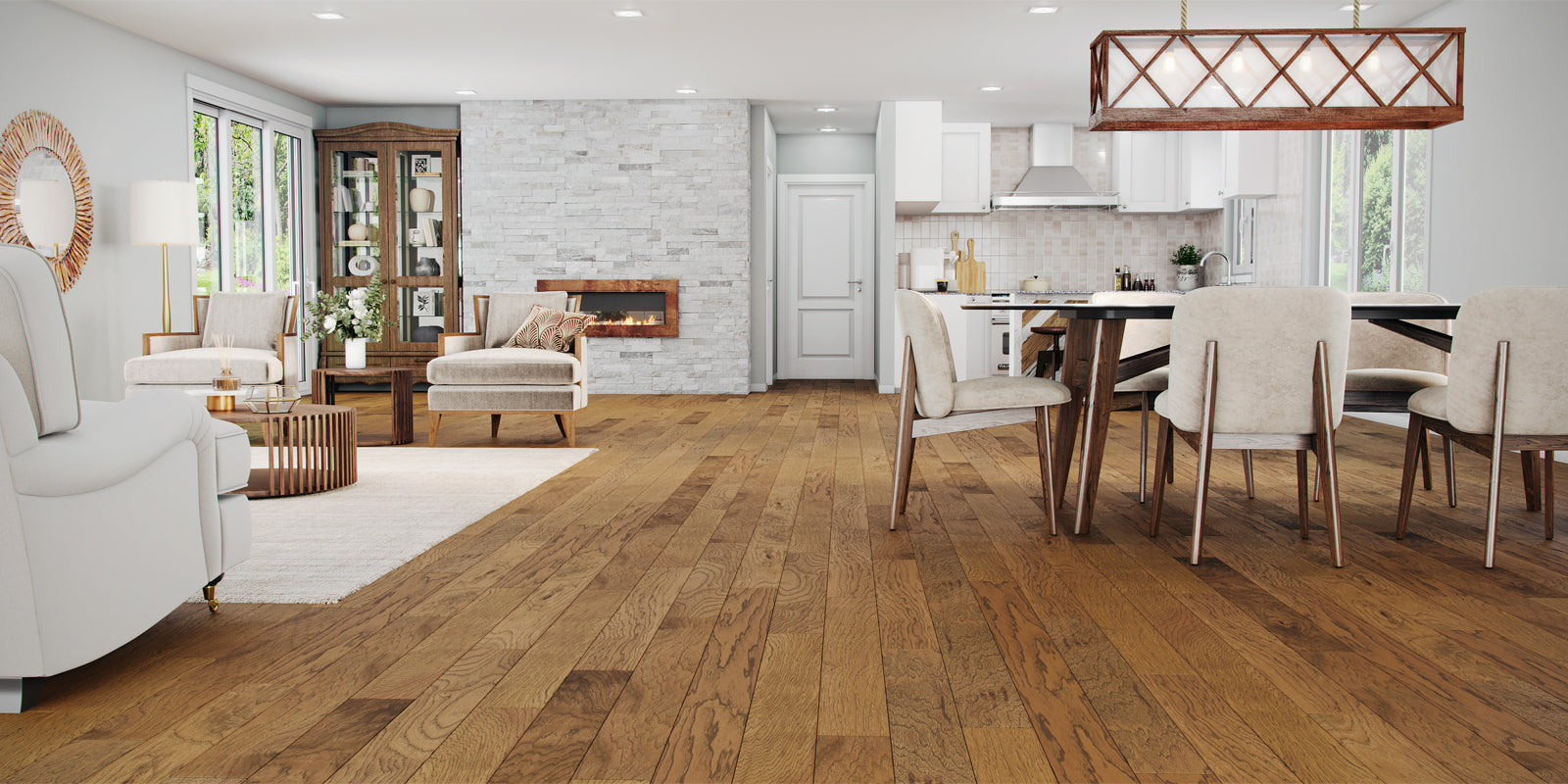 Reward Flooring El Paso 5" x RL Hickory Bliss Hardwood Plank