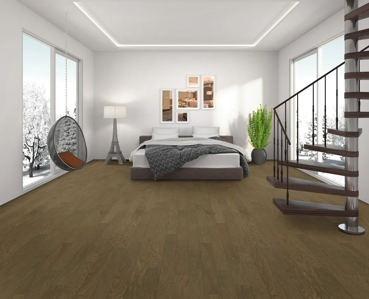 Mullican Eloquence 4.38" x RL Hardwood Plank Scandi Clay