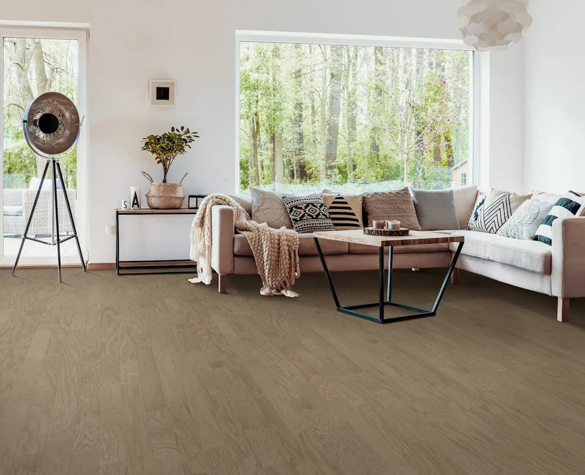 Mullican Eloquence 4.38" x RL Hardwood Plank Coastal Pebble