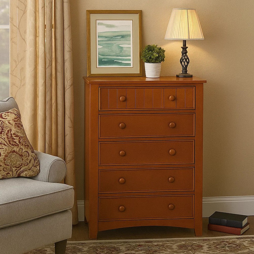 Benzara Commodious Transitional Wooden Chest , Brown