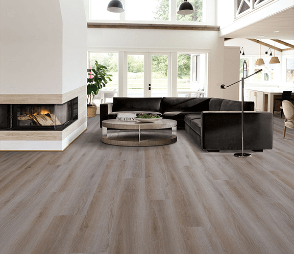 Bella Cera Piedmont 9" x 60" Fog Mist Vinyl Plank