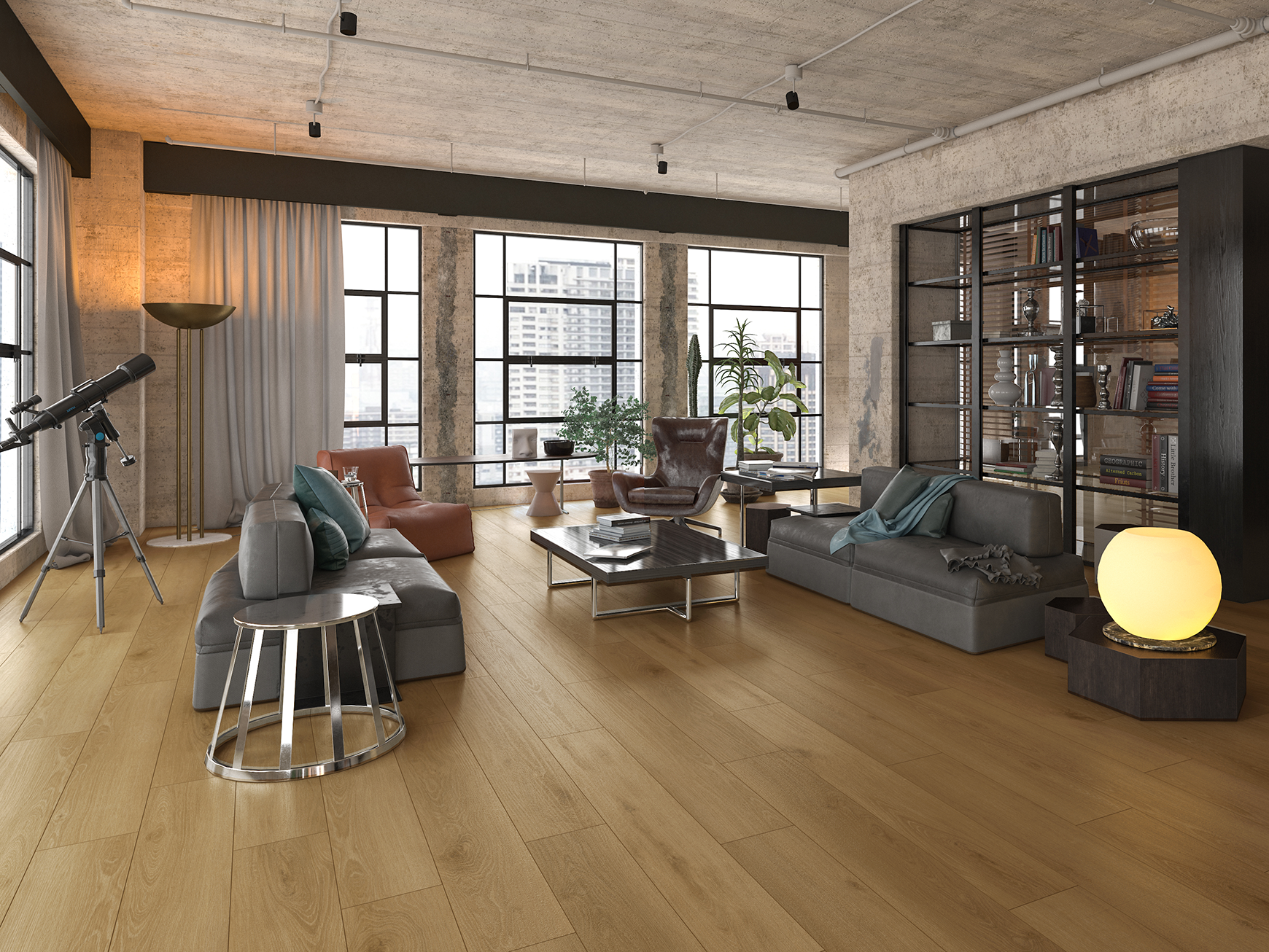 GemCore Teton 9" x 60" Albright Vinyl Plank