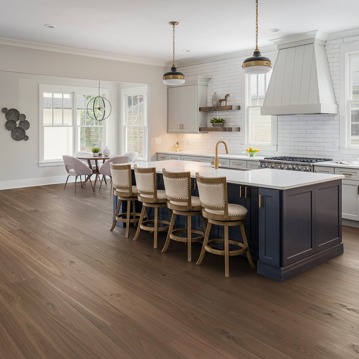 Valinge Flooring Woodura XL 8.25" x 87" Misty White Hardwood Plank