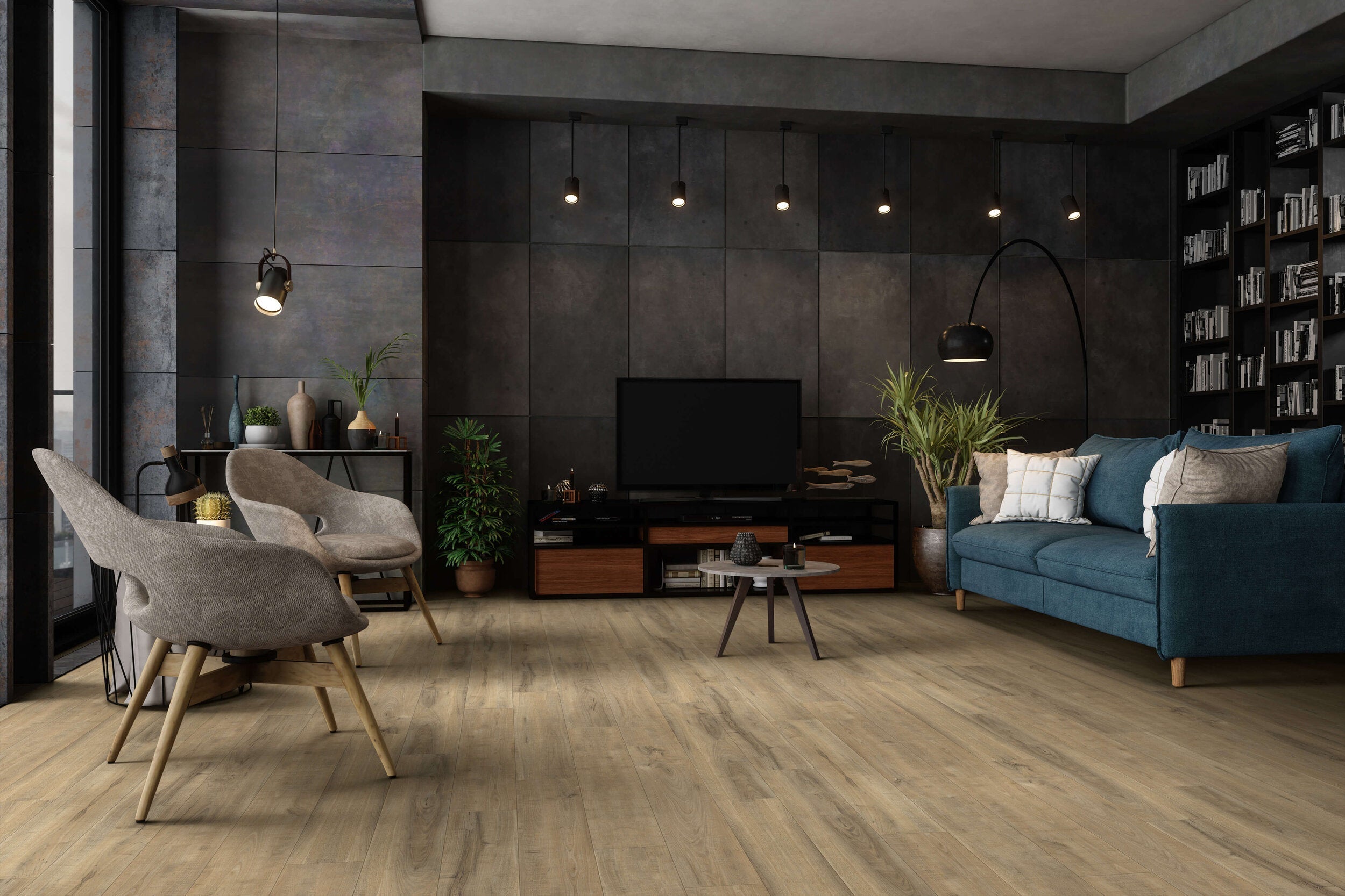 Happy Feet International Rescue  7.2" x 48" Vinyl Plank Banff