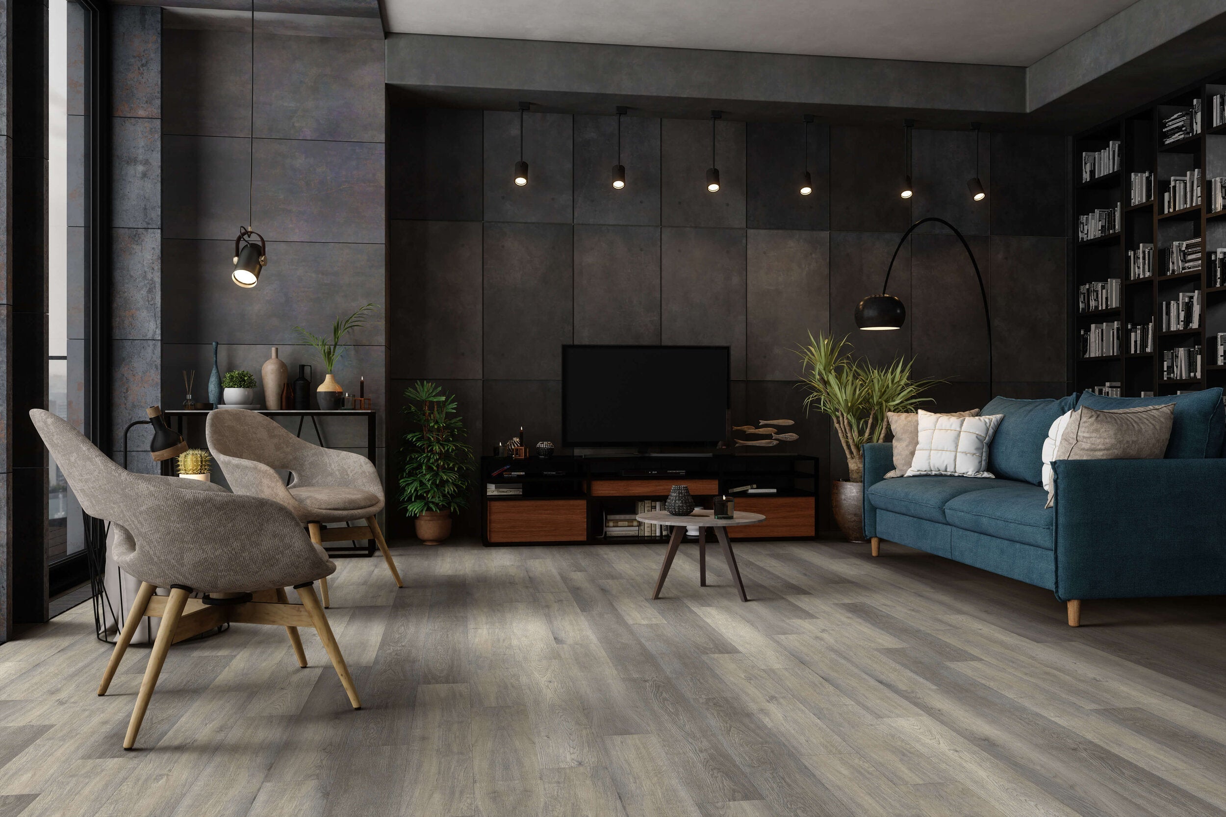 Happy Feet International Rescue  7.2" x 48" Vinyl Plank Andes