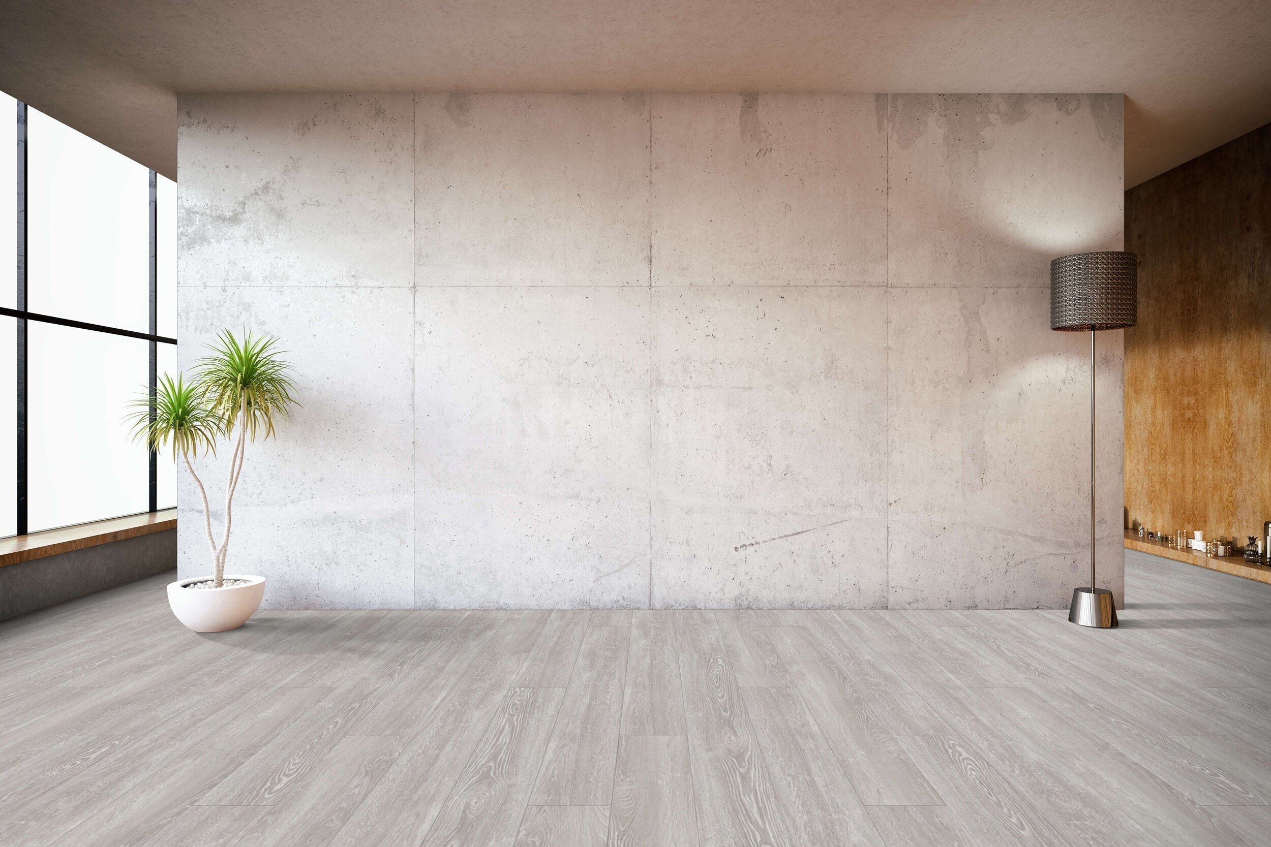 Happy Feet International Tenacious 7" x 48" Vinyl Plank Sunset