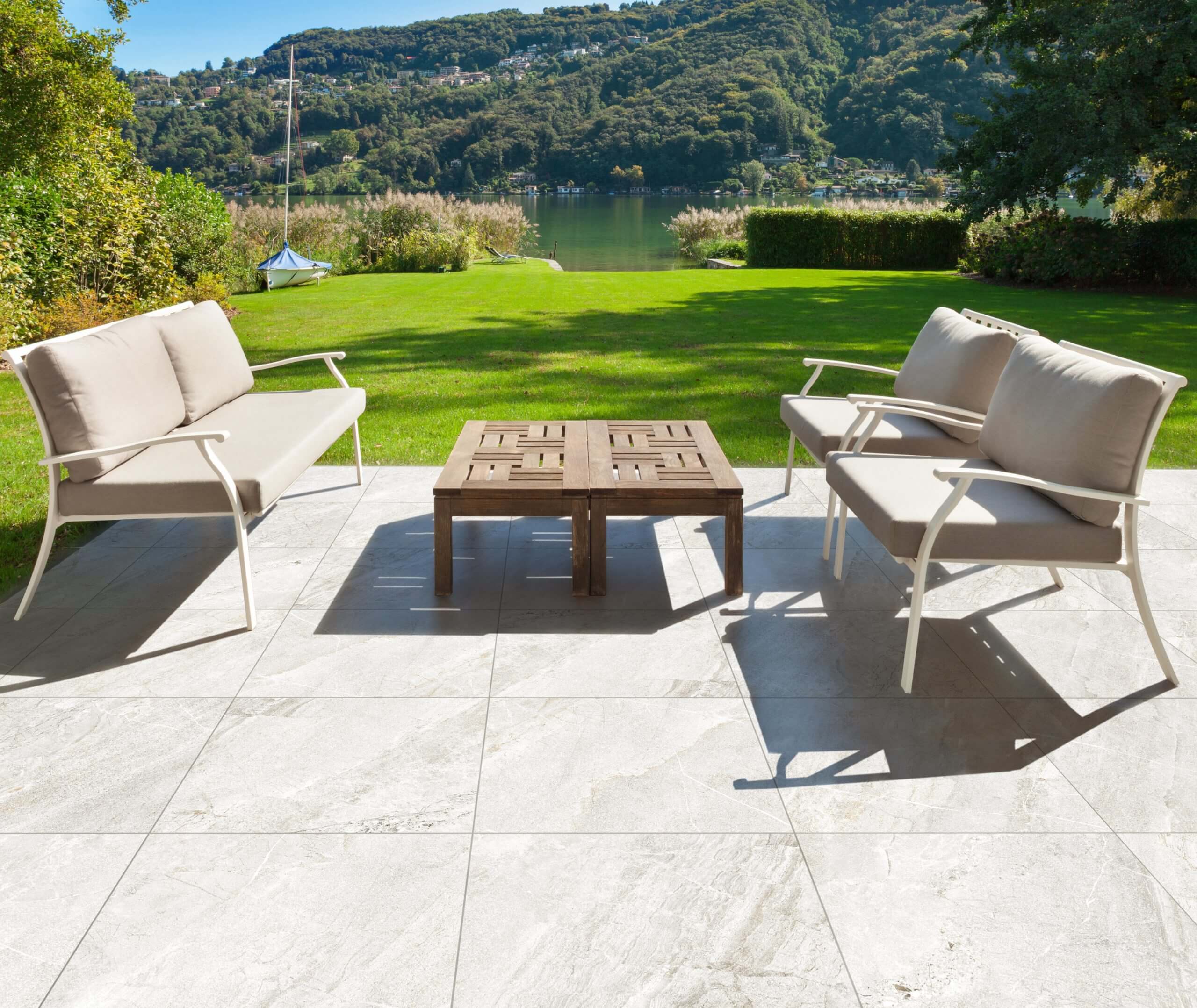 Happy Floors Agathos 24" x 24" Porcelain Paver