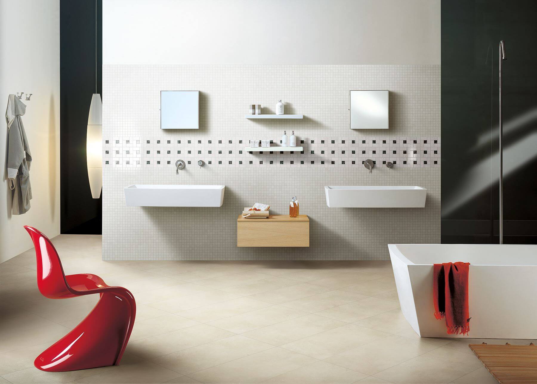 Happy Floors Arona 24" x 24" Porcelain Tile
