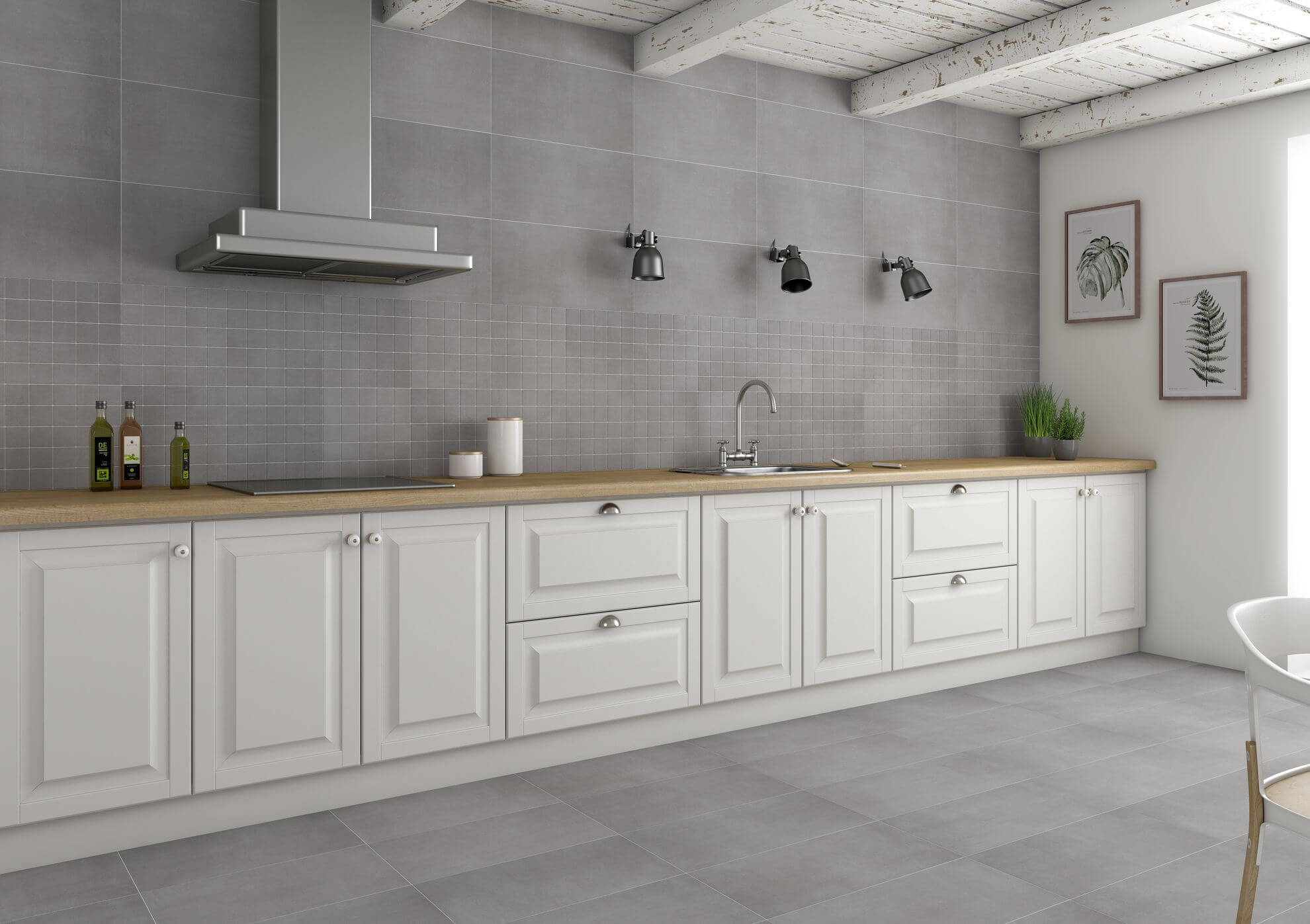 Happy Floors Baltimore 24" x 24" Porcelain Tile