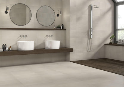 Happy Floors Baltimore 2 x 2 12" x 12" Porcelain Mosaic