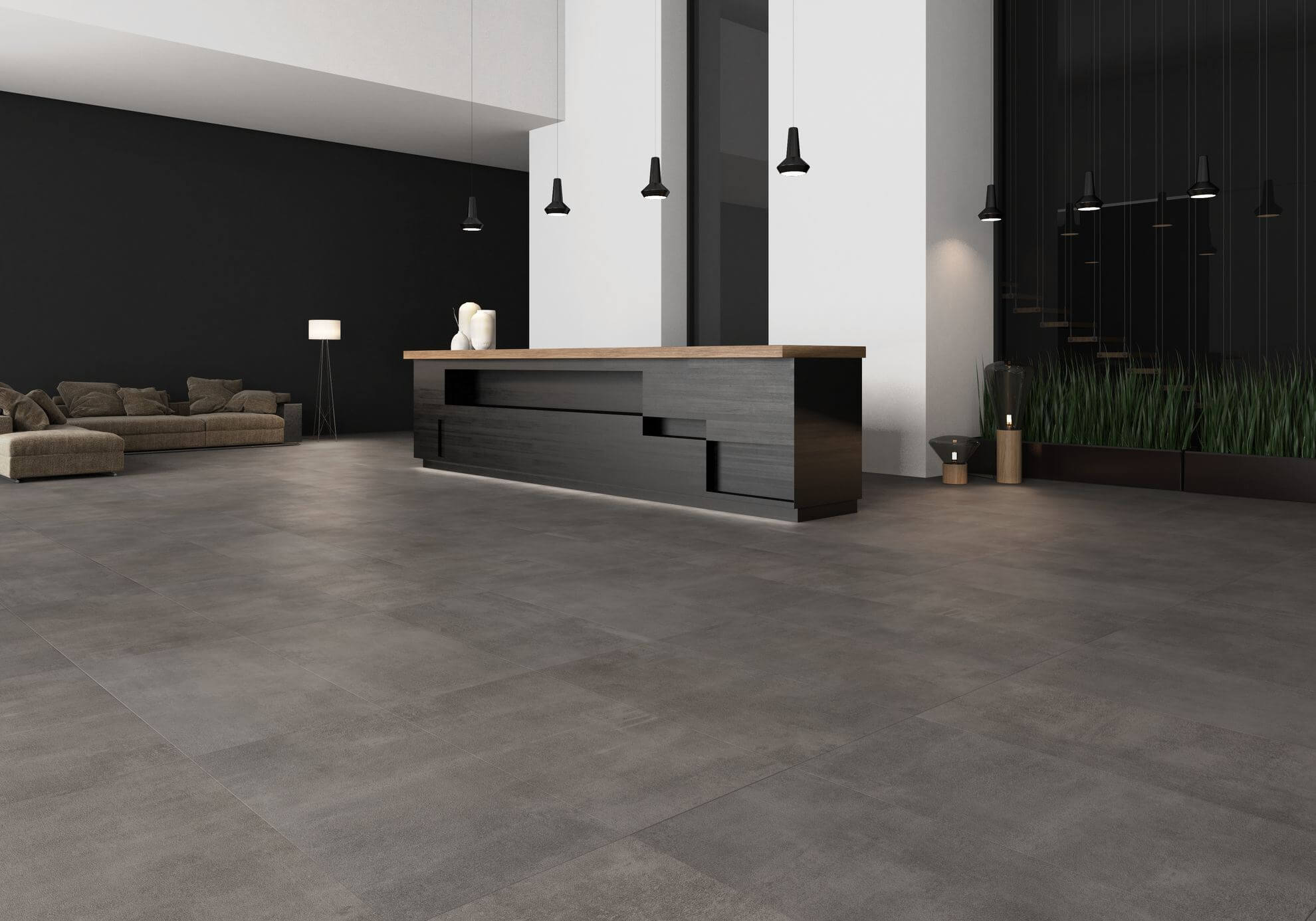 Happy Floors Baltimore 48" x 48" Porcelain Tile