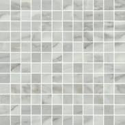 Happy Floors Bardiglio 1 x 1 12" x 12" Porcelain Mosaic (Closeout)