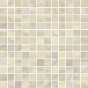 Happy Floors Bardiglio 1 x 1 12" x 12" Porcelain Mosaic (Closeout)