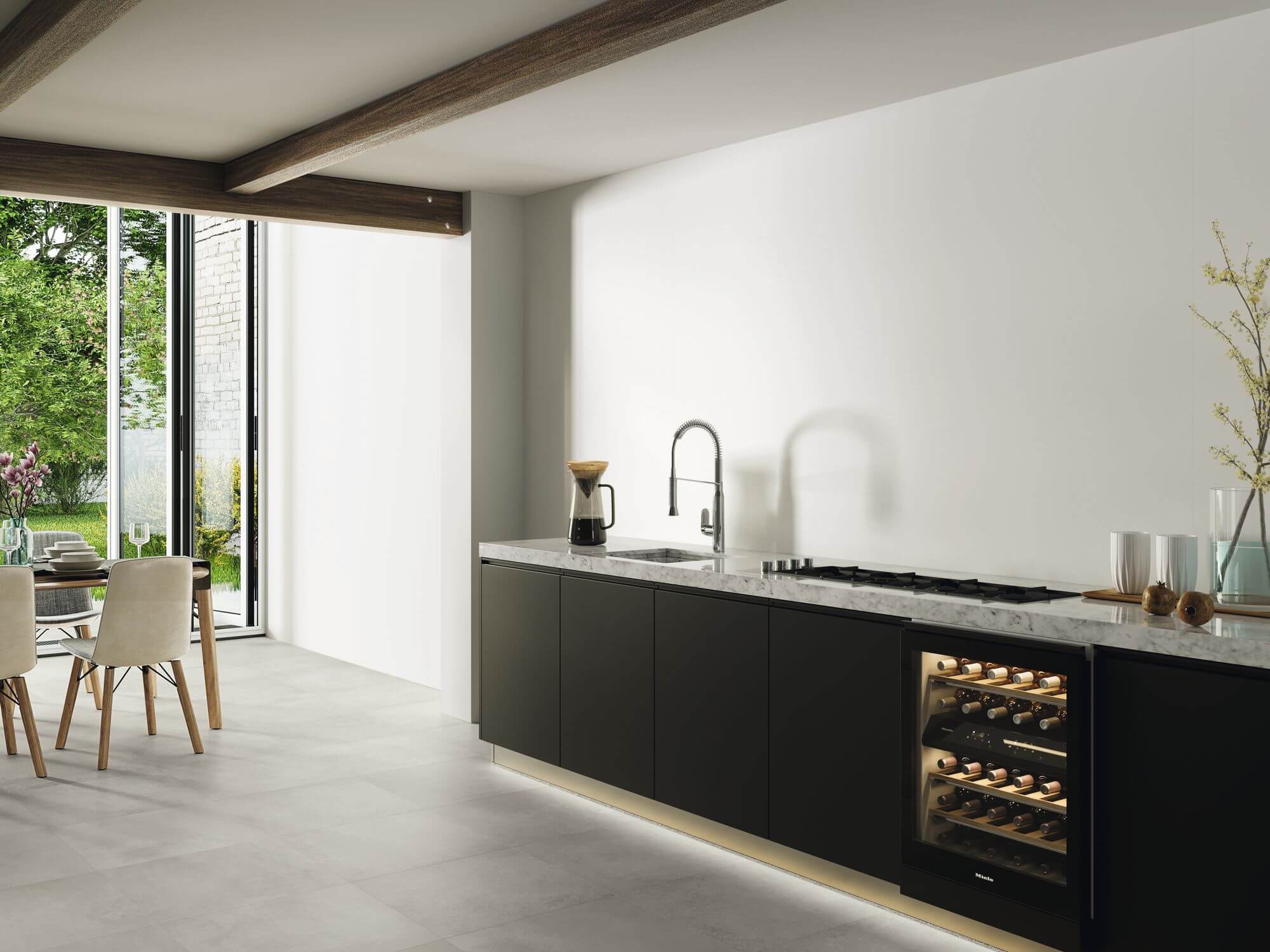 Happy Floors Blanco 24" x 48" Porcelain Tile