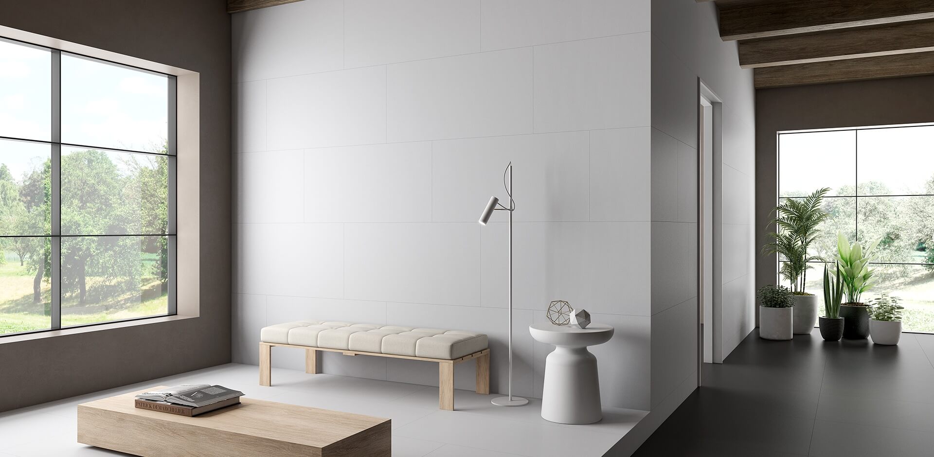 Happy Floors Carpenter 36" x 36" Porcelain Tile