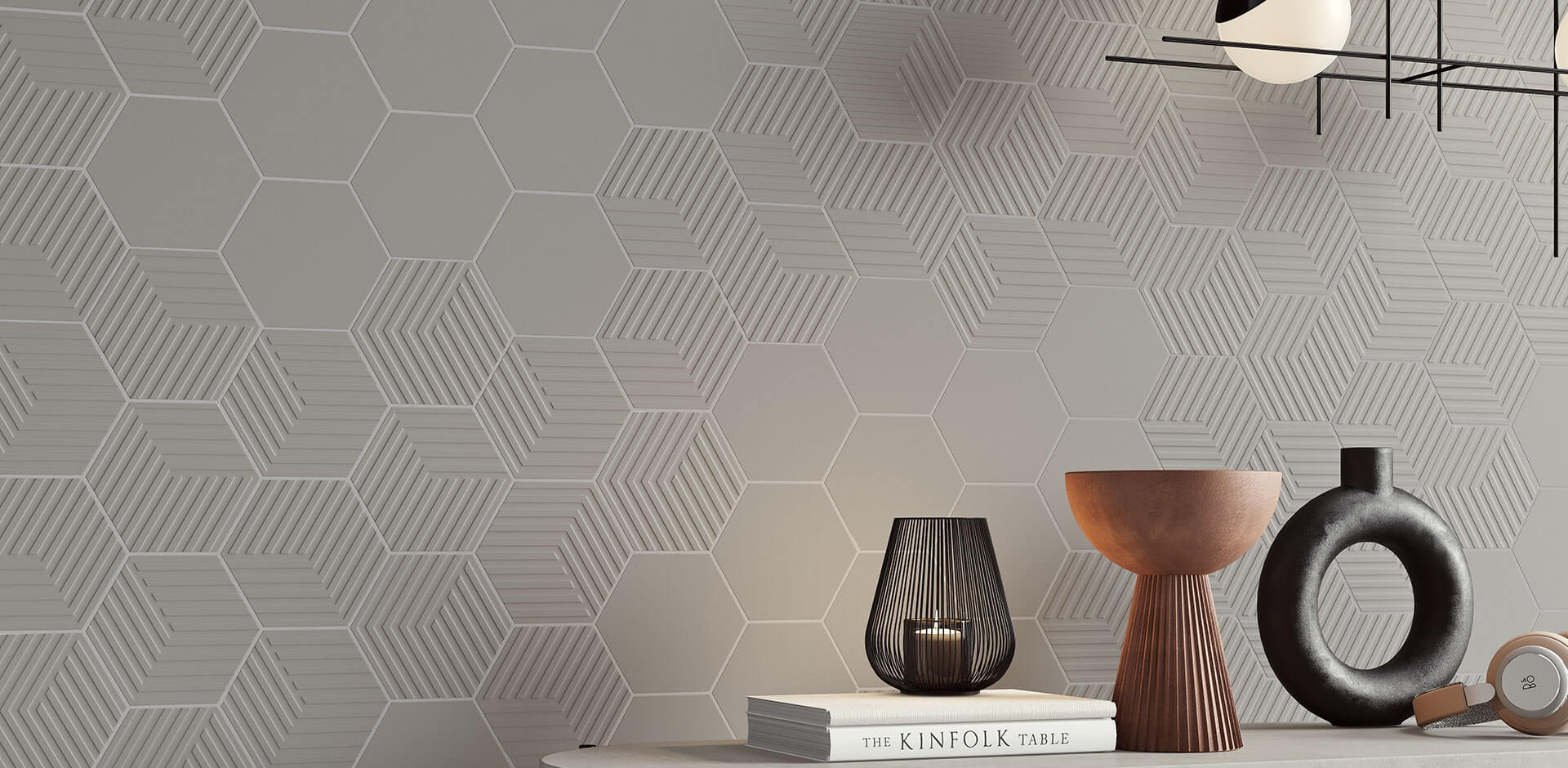 Happy Floors Carpenter Hexagon 5" x 6" Porcelain Tile