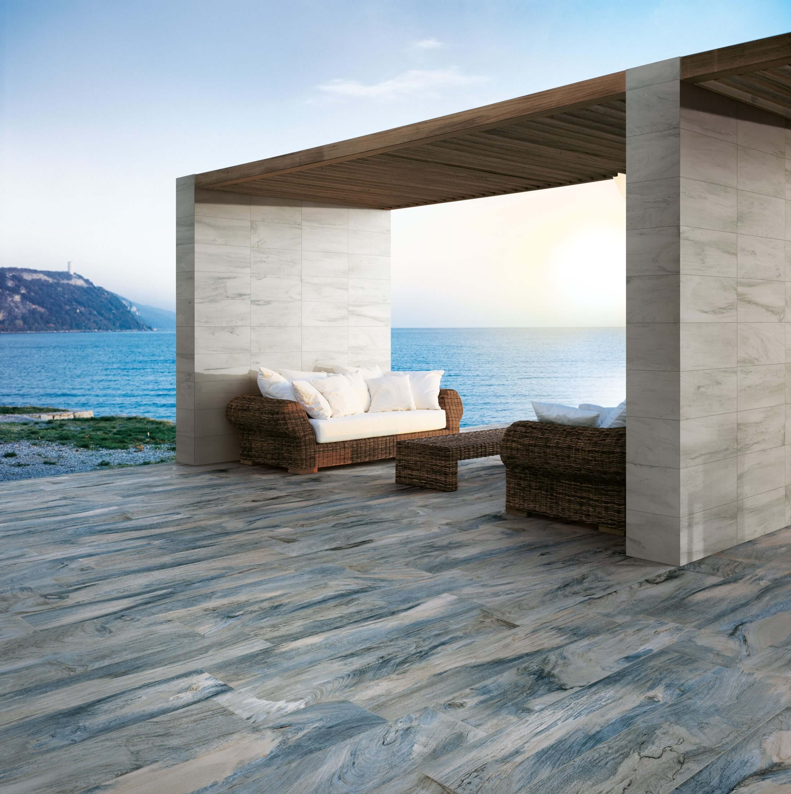 Happy Floors Citrus 8" x 47" Porcelain Tile (Closeout)