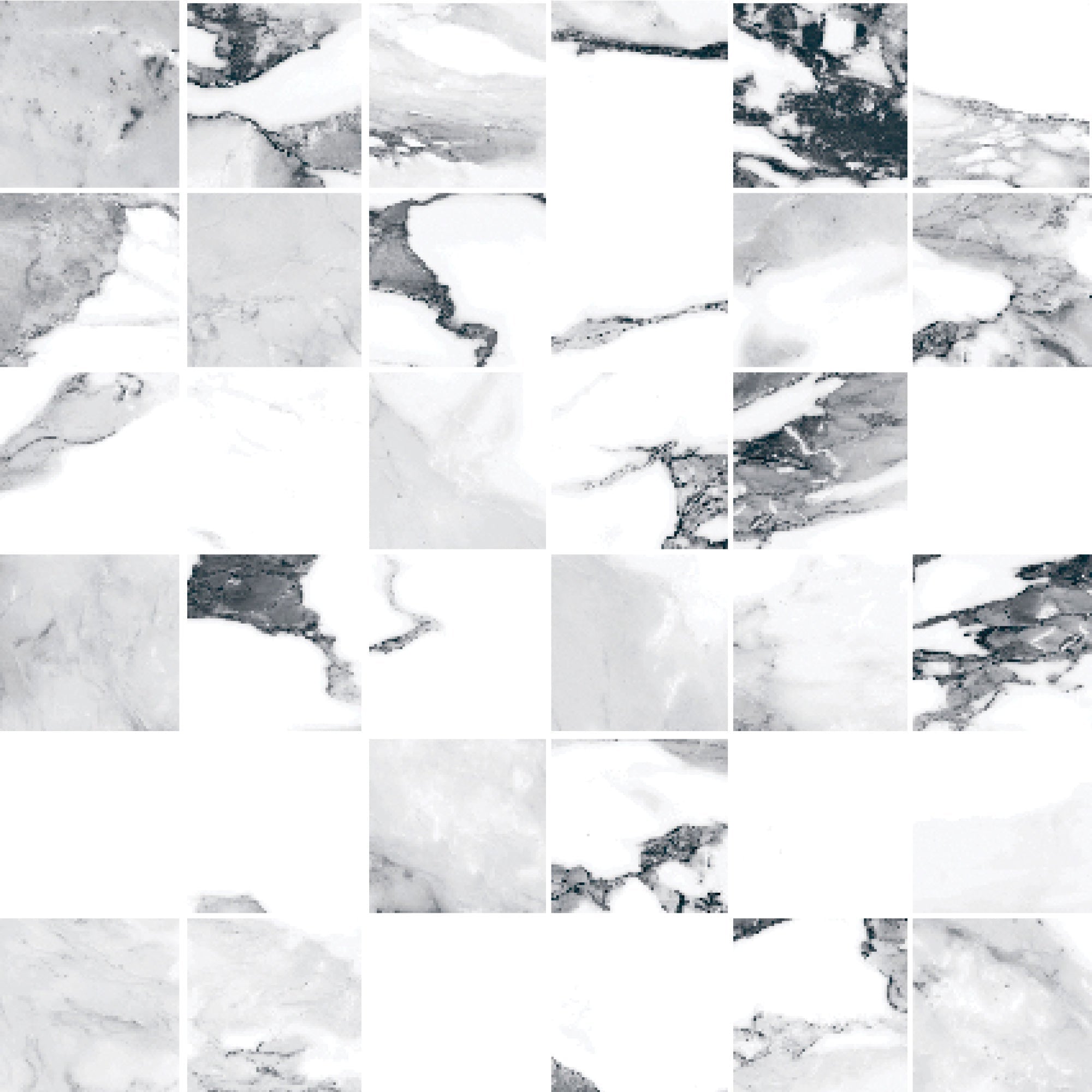 Happy Floors Crash 2 x 2 12" x 12" Porcelain Mosaic
