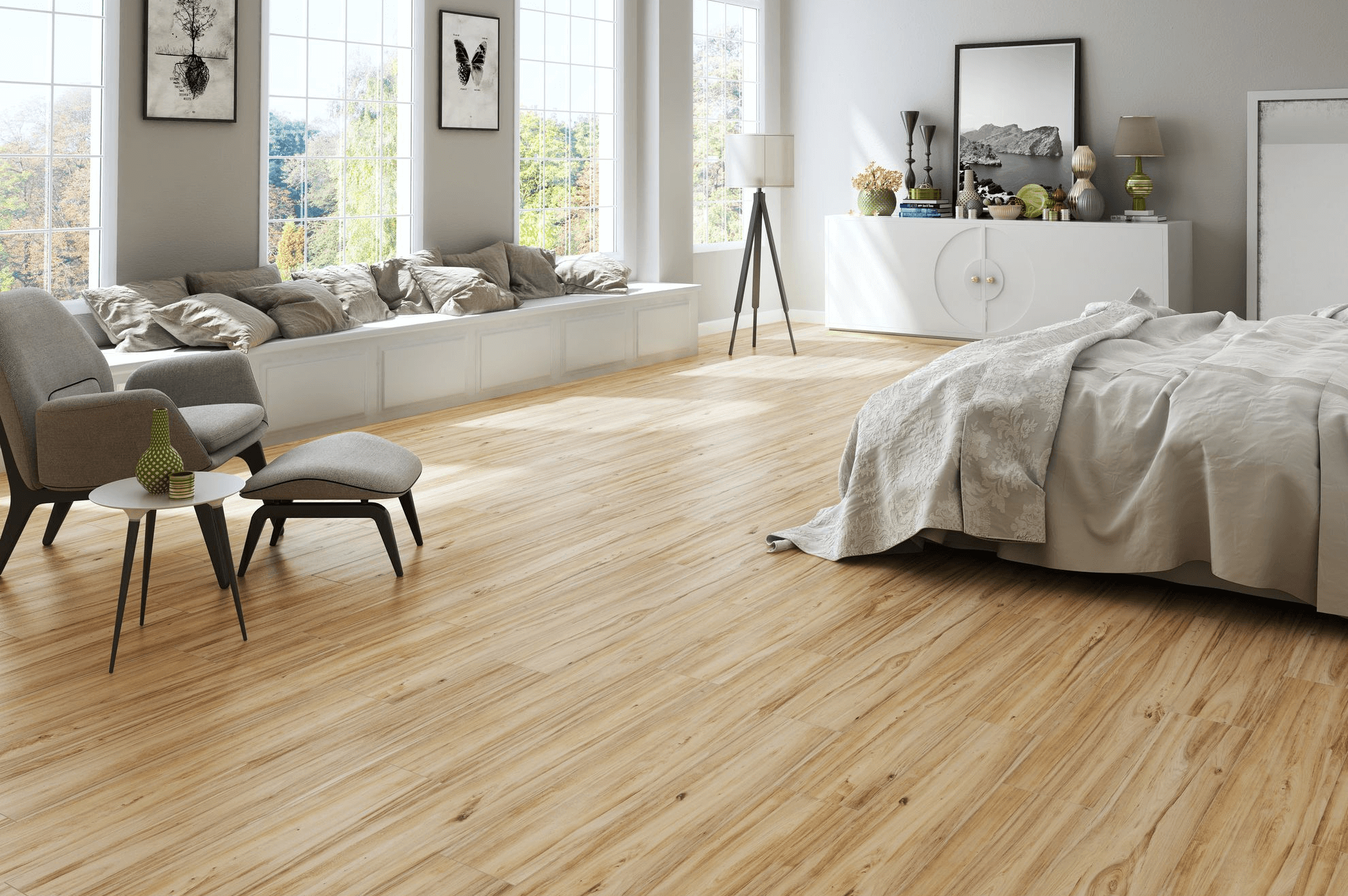 Happy Floors Cypress 9" x 48" Porcelain Tile