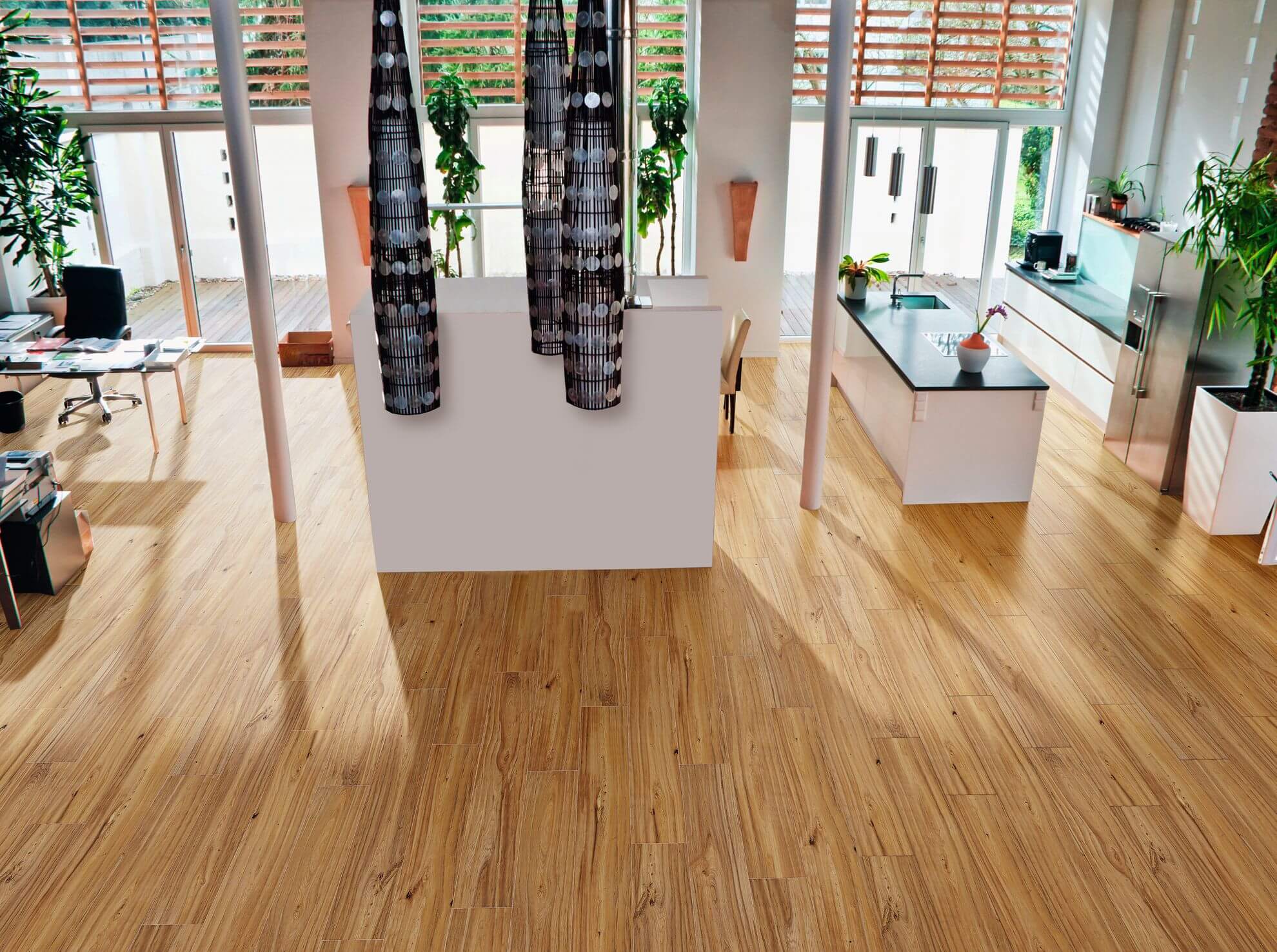 Happy Floors Cypress 9" x 48" Porcelain Tile