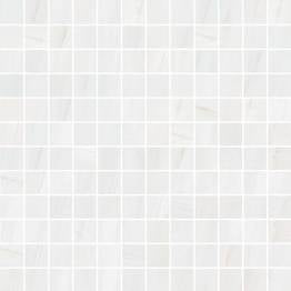 Happy Floors Dolomite 1 x 1 12" x 12" Porcelain Mosaic