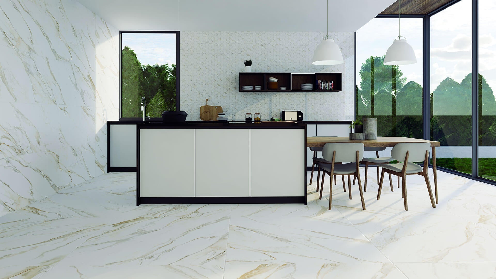 Happy Floors Dorian 24" x 48" Porcelain Tile