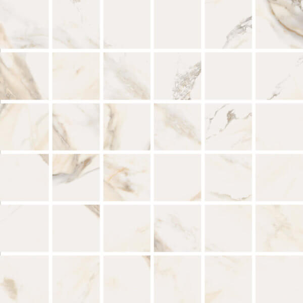 Happy Floors Dorian 2 x 2 12" x 12" Porcelain Mosaic