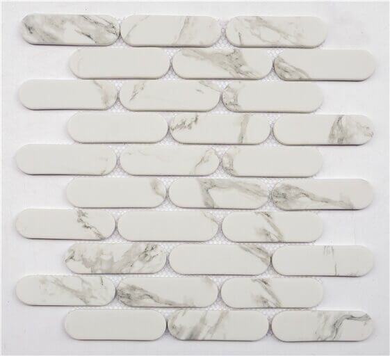 Happy Floors Endura Capsule 11.8" x 12.5" Marble Mosaic (Closeout)