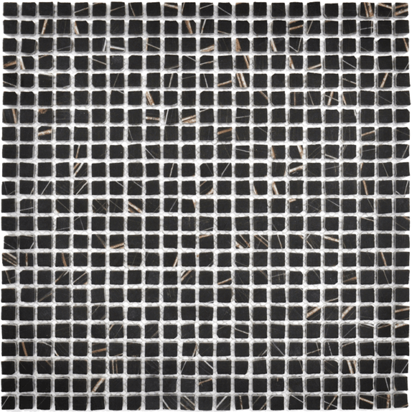 Happy Floors Endura Micro 1 x 1 12" x 12" Stone & Glass Mosaic (Closeout)
