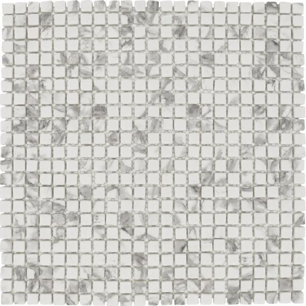 Happy Floors Endura Micro 1 x 1 12" x 12" Stone & Glass Mosaic (Closeout)