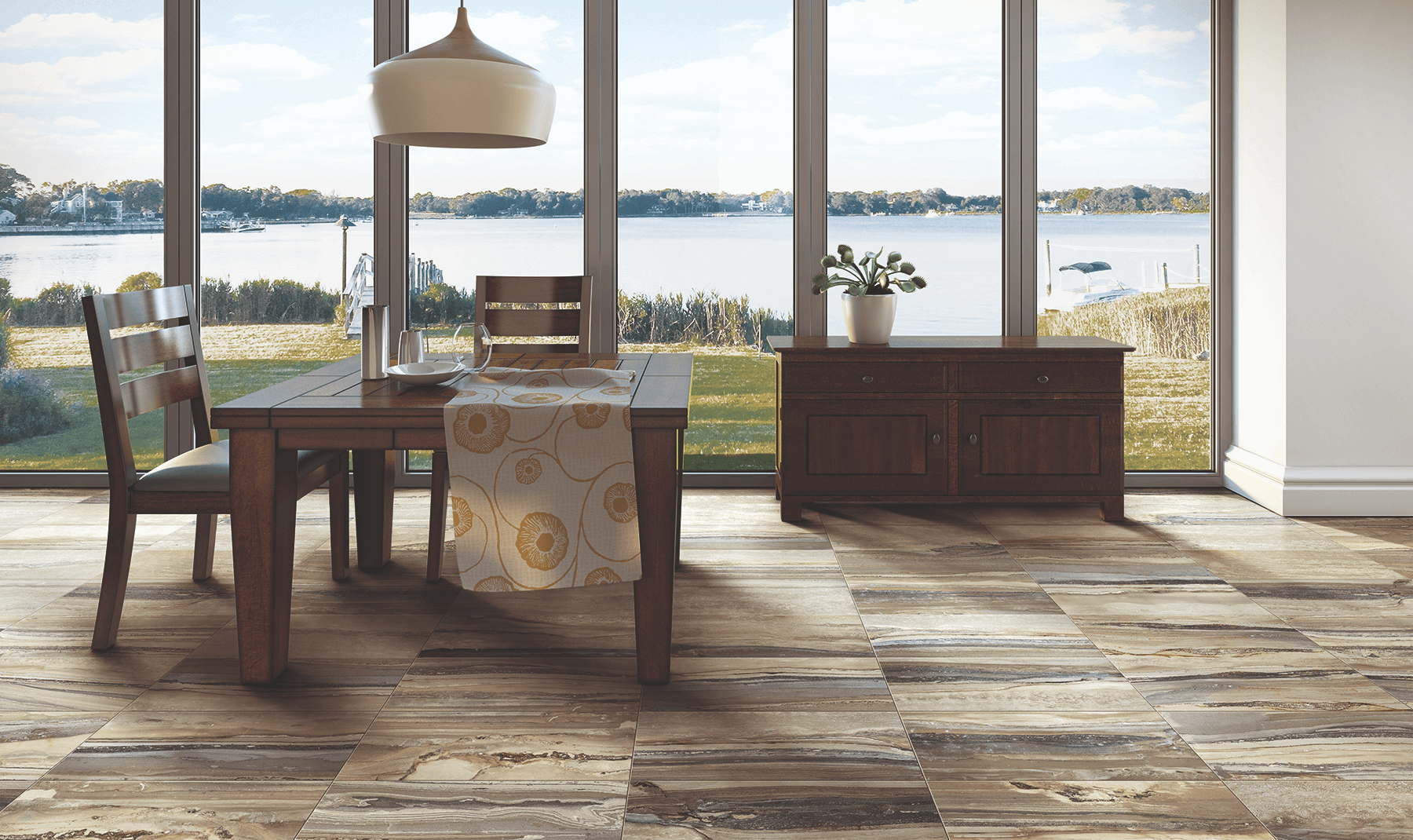 Happy Floors Exotic Stone 12" x 24" Porcelain Tile (Closeout)