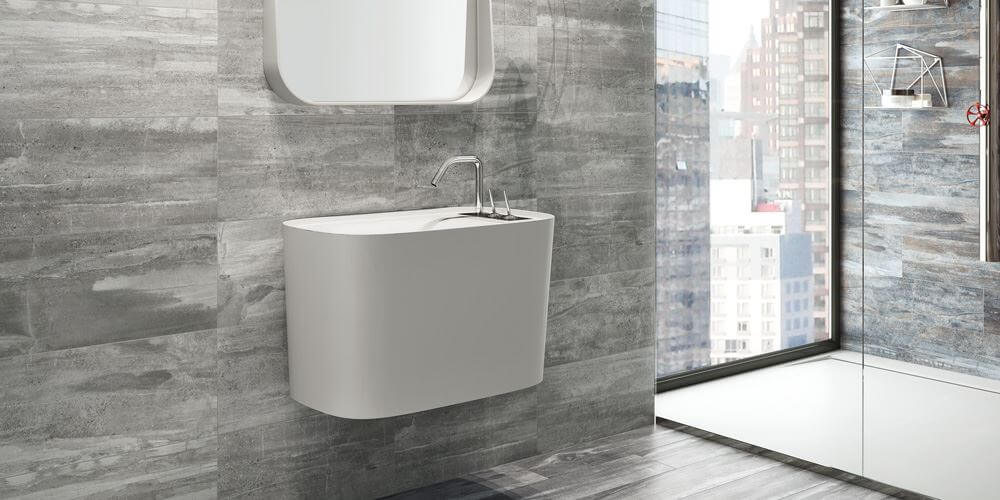 Happy Floors Fossil 12" x 24" Porcelain Tile