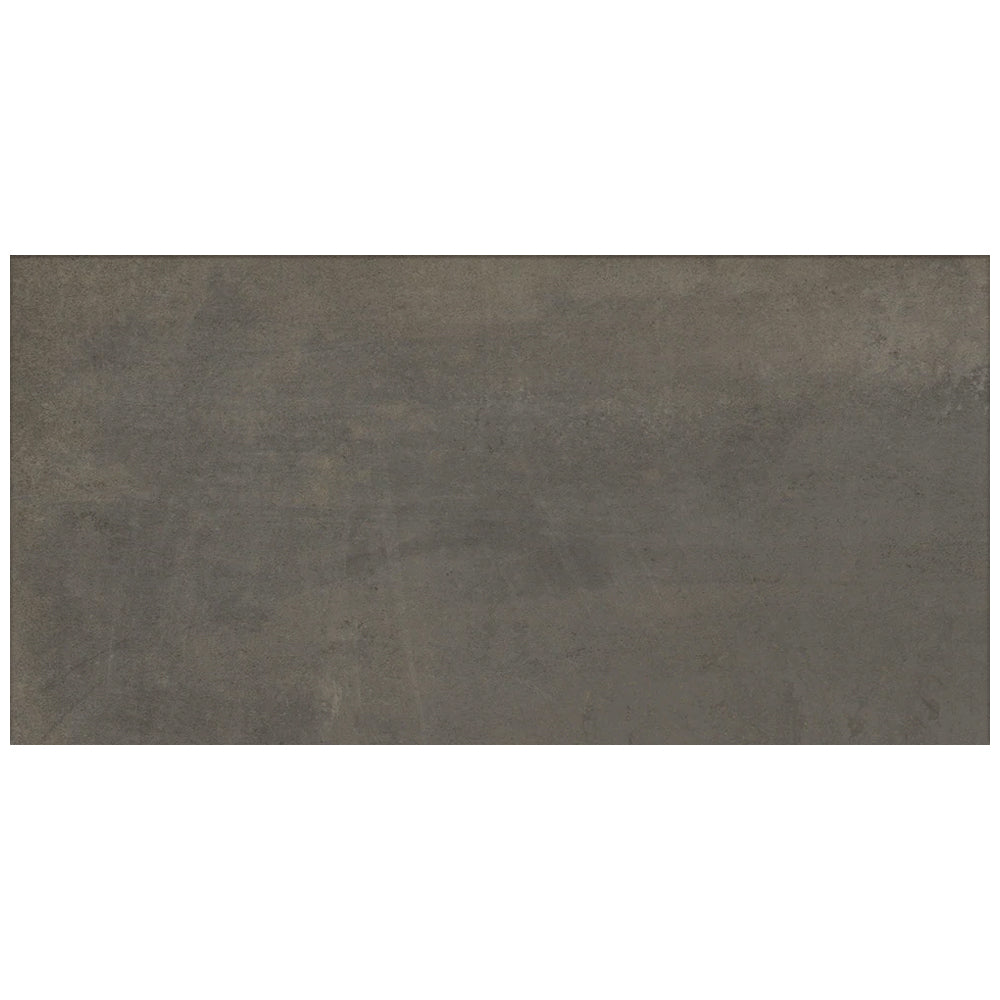 Happy Floors Iron 12" x 24" Porcelain Tile