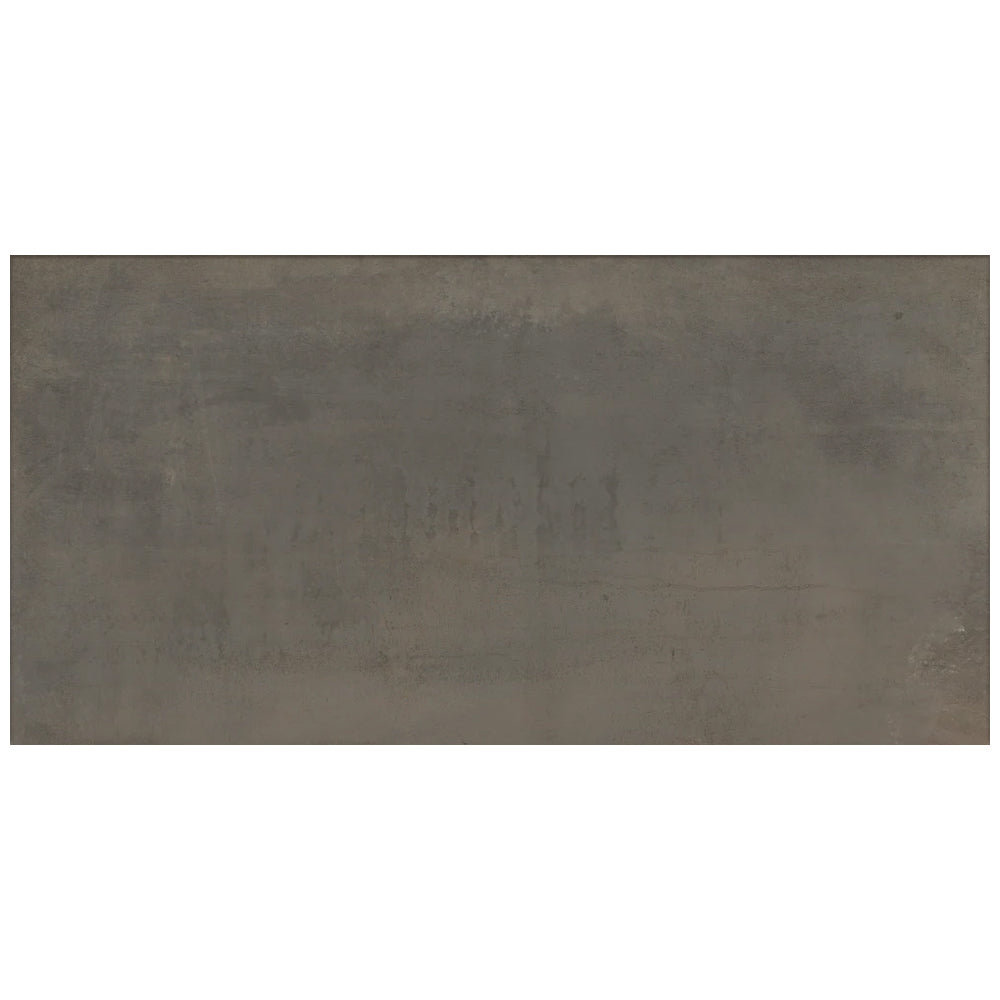 Happy Floors Iron 24" x 48" Porcelain Tile