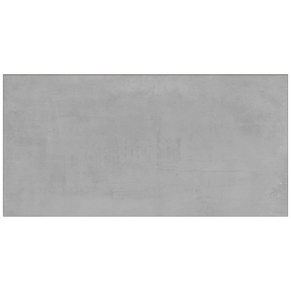 Happy Floors Iron 24" x 48" Porcelain Tile