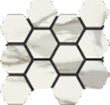Happy Floors Italia Hexagon 12" x 14" Porcelain Mosaic (Closeout)